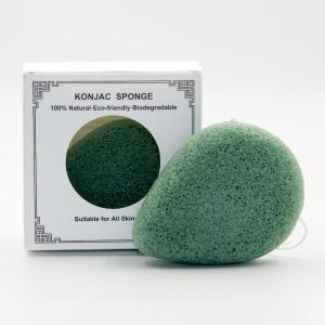China Custom Green Tea Konjac Sponge factory