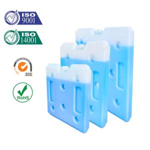 China 300ml 400ml 600ml Reusable Leak Proof Cooler Gel Packs Blue Color factory