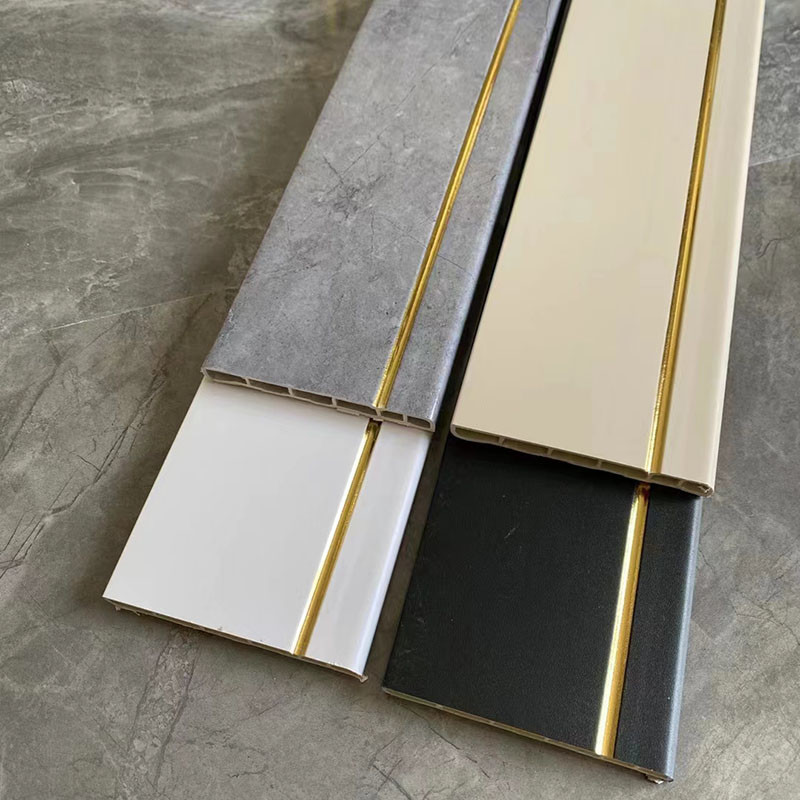 Anti Slip PVC Skirting Corner Trim Moisture Resistant
