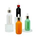 Colorful Gloosy Glass Cosmetic Serum Dropper Bottle Skincare 20ml 30ml 60ml