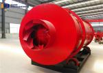 Quartz Sand Dryer Machine Gas Fired Rotary Sand Cement Dryer 12 Months Warranty