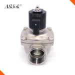 1 1/2" Stainless Steel Normally Closed Solenoid Valve 12v