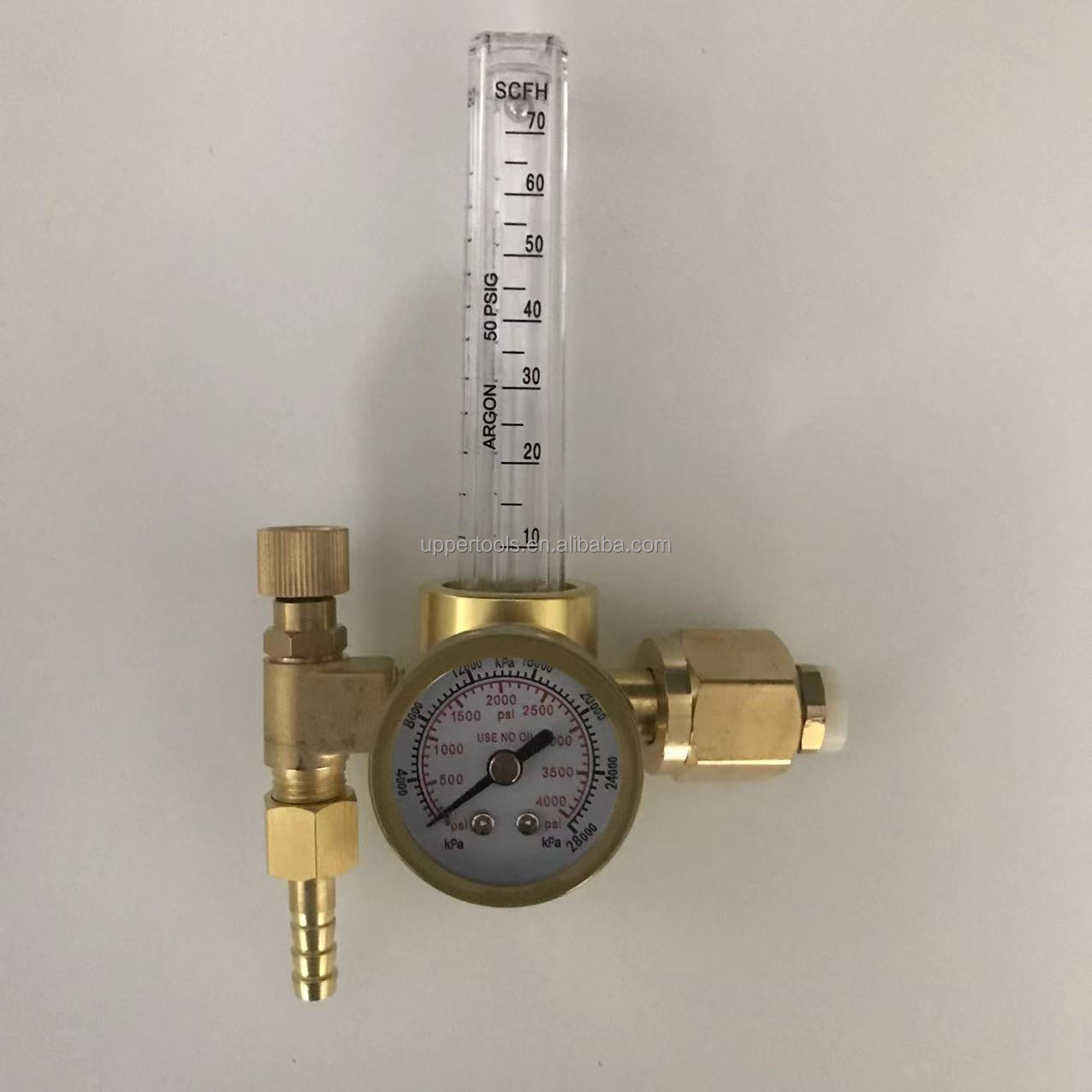 CGA320 Thread CO2/Argon Flowmeter Pressure Reducer for Multi-Purpose TIG MIG Welding