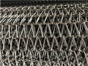 China Custom Wire Mesh Food Conveyor Belt Heat Resistant Abrasion Resistant factory