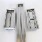 Stainless Steel Fire Pit Burner Natural Gas Outdoor Indoor
