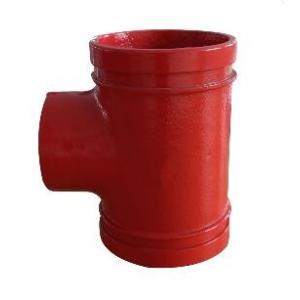 China Cast Iron Grooved Pipe Fittings  Flexible Grooved Coupling 2- 6 Customized on sale