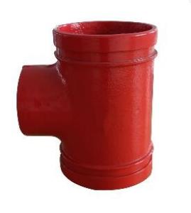 China Cast Iron Grooved Pipe Fittings Flexible Grooved Coupling 2&quot;- 6&quot; Customized factory
