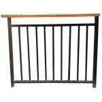 Residential Outdoor Decor Wrought Iron Porch Railing Stair Fence OEM