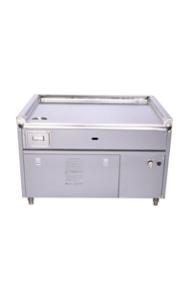 China Special Alloy Steel Gas Teppanyaki Grill Table For Restaurant Hotel factory