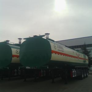 China good price oil haulage tanker trailer 40m3 oil tank semi trailer factory