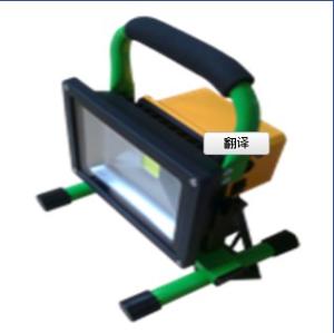 China 30W Rechargeable led floodlight factory