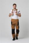 Belt Loops 320gsm Mens Work Bib Overalls , Velcro Closure Mens Work Outerwear