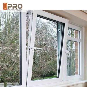 China Low - E Glass Tilt And Turn Aluminium Windows With Hardware Energy Saving on sale