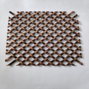 China Stainless Steel Decorative Woven Metal Wire Mesh Panel Curtain For Architectural factory