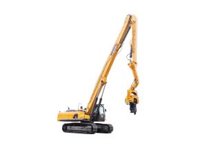 China FR650 Large Hammer Pile Driver Heavy Machinery Diesel Construction Piling Machine factory