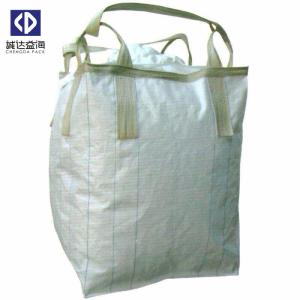 China U Panel Type Bulk Storage Bags , 1 Ton Super Sacks For Sand Cement factory
