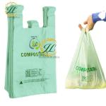 Certified Home Biodegradable Shopping Bag Green For Retail