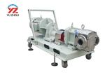 Movable Rotary Lobe Pump 3RP Series Horizontal Electric Drive Stainless Steel