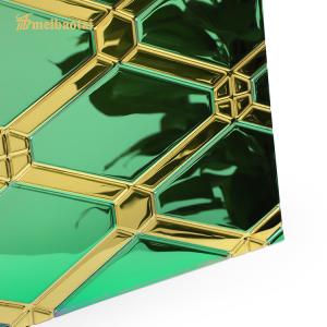 China Embossed Stamped Stainless Steel Sheets 3048mm Length SS304 Material factory