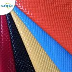 Trade Assurance Hot Sale Shiny Pu Synthetic Embroidered quilted shoe leather