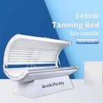 2025 New Hot Sell Horizontal Solarium Sunbed Tanning Machine Beauty Salon Light