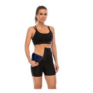 China Three Rows Hook Body Shaping Yoga Pants XXL 3XL Shaping Workout Leggings factory