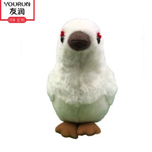China Simulation White Dove Little Bird Stuffed Animal Plush Toys on sale