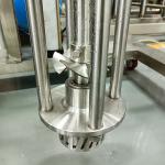 Pneumatic Movable Lifting High Shear Homogenizer Mixer Machine 0-3000rpm