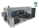 Lead Edge Feeding Type Corrugated Paper Making Machine , Carton Box Slot Making