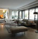 Italy Contemporary Design Leather Sofa Modern Living Room Sofas