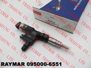 China DENSO Genuine common rail injector 095000-6550, 095000-6551 for TOYOTA Coaster N04C 23670-78140 factory