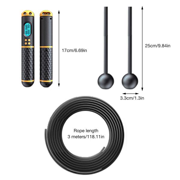 Weight Loss Smart Jump Rope Counter Speed Counting Digital Jump Rope Adjustable