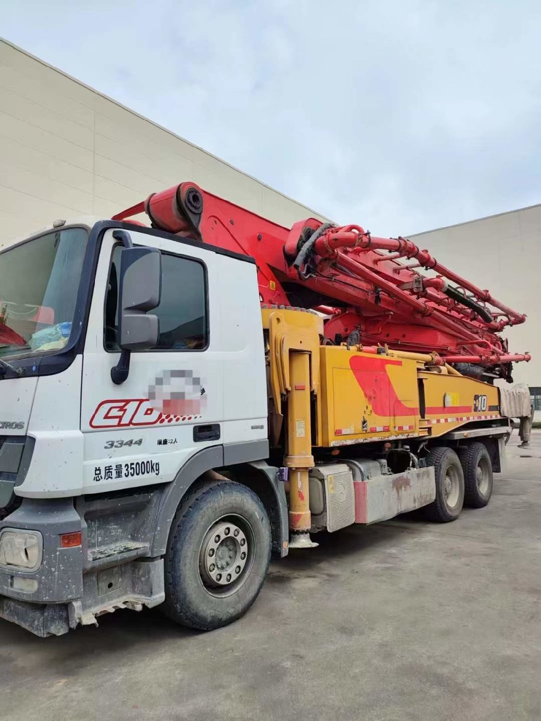 2020 Sy 52m Concrete Pump Truck Used Heavy Equipment