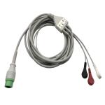Comen Ecg Cable and leadwire For Comen C30 / C40 3.6m 12pins 5 Lead