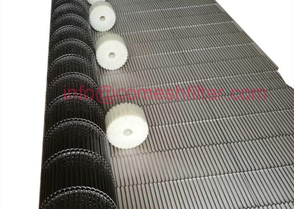 Mesh Cooling Food Chain Metal Steel Wire Mesh Wood Conveyor Belt Price for Pizza