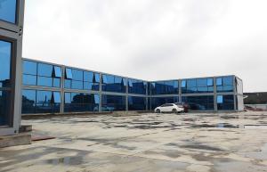 China Resistente Al Viento Flat Pack Sitio Office Container Desmontable 20ft factory