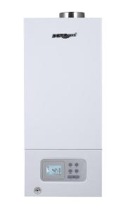 China 16kg/min Wall Hung Gas Boiler Airtight Forced Circulation factory