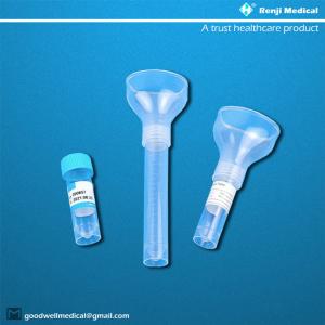 China 1 funnel Saliva Collection Kit , Covid 19 Detection Kit ISO certified factory