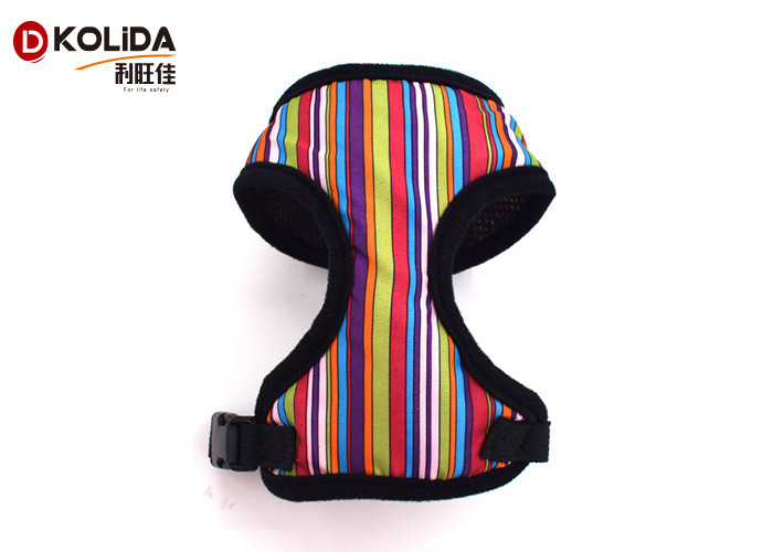Beautiful Adjustable Nylon Soft Dog Chest Harness , Puppy Dog Harness Collar