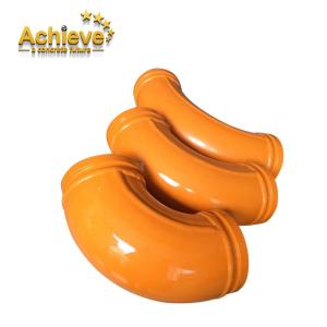 China Twin Wall Concrete Pump Bend Pipe Elbow For Pm Sany Zoomlion 67 HRC factory