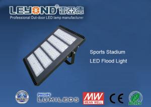 China High Lumen Black Color 160lm / W Waterproof Led Flood Lights For Football Playground factory