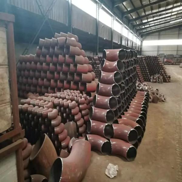 A234 WP5 steel pipe fittings 90 deg LR elbow Seamless Carbon Steel Elbow/Alloy