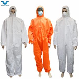 China Industry Disposable Safety Coverall VPT621 for XXXXL Workforce Protection factory