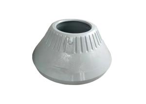 China High manganese steel mining aggressive parts cone crusher concave and mantle manufacturer factory