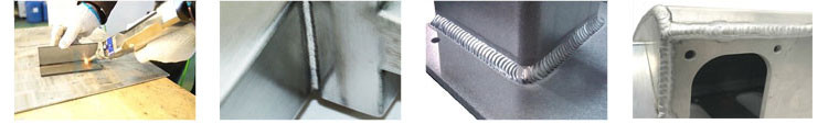 Stainless Steel Aluminium Welding Sheet Metal Fabrication Ra0.8