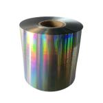 Moisture Proof BOPP Laser Transparent Pillar PET Holographic Thermal Film For