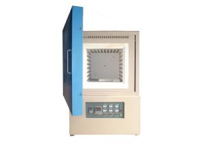 China PID Auto Control Industrial Muffle Furnace 1200 C 50 Segments Ceramic Fiber Chamber factory