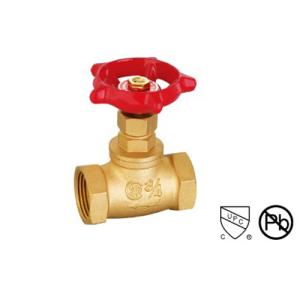 China Female And Male Threaded Straight Through Type Drain Valve Brass Stop Valve Renewable Seat And Disc factory