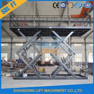 China 8000kgs Load Heavy Duty Custom Scissor Lift Table CE Approval factory