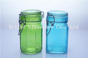 China machine pressed Glass Candy jar in Storage Bottles &amp; Jars wholesale factory